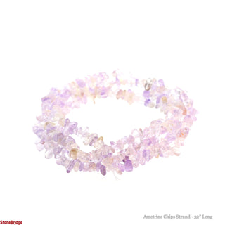 Ametrine Chip Strands - 3mm to 5mm from The Rock Space