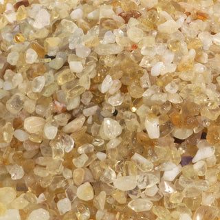 Citrine and Quartz Tumbled Stones - Tiny from The Rock Space