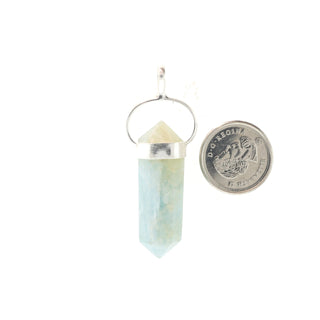 Aquamarine Double Terminated - 925 Silver Pendant from The Rock Space