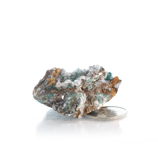 Rosasite on Matrix Specimen from The Rock Space