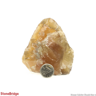 Calcite Honey Chunk #0 from The Rock Space