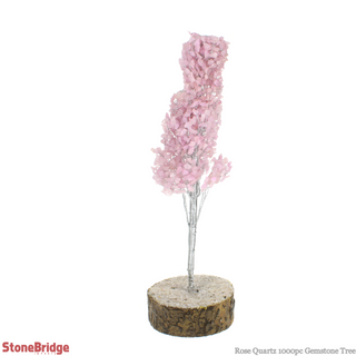 Quartz (Rose Coloured) - 1000pc Gemstone Tree from The Rock Space