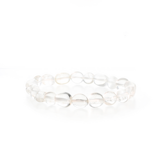 Clear Quartz Tumbled Bracelets from The Rock Space