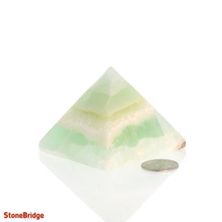 Calcite Green Pyramid MD4 from The Rock Space