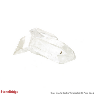 Clear Quartz SE Double Terminated Point #2 - 4 1/2" from The Rock Space