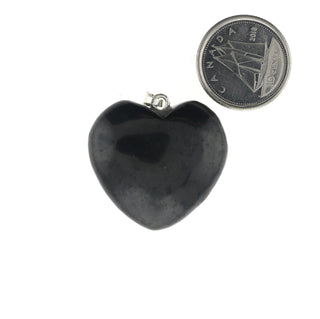 Shungite Heart Pendant from The Rock Space
