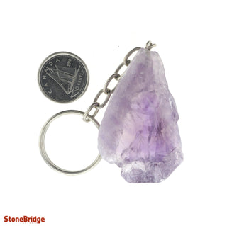 Keychain - Amethyst Point from The Rock Space