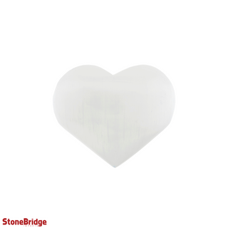 Selenite Heart #2 - 3 Pack - 1" from The Rock Space