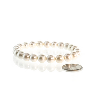 Shell Round Bracelet - 8mm from The Rock Space
