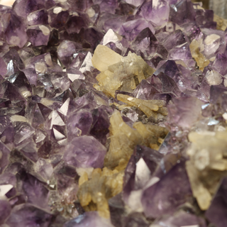 Athena Amethyst Geode Cluster Table - Polished Edge U#4 from The Rock Space
