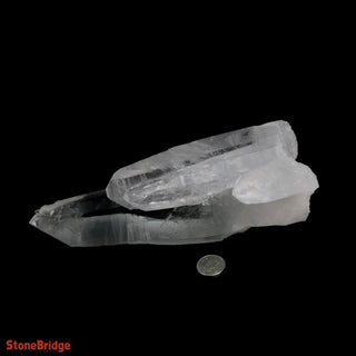Lemurian Quartz Cluster U#7 - Super Clear - 700g 7" from The Rock Space