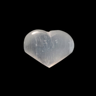 Selenite Pocket Heart - Pack of 5 from The Rock Space