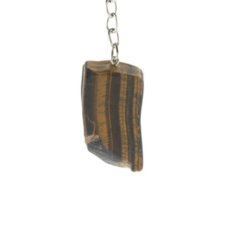 Keychain - Tiger's Eye Gold Slice from The Rock Space