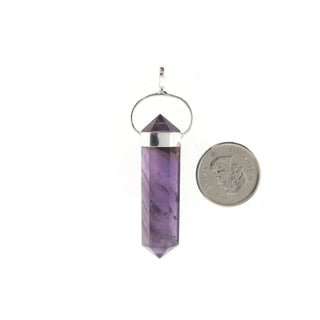 Amethyst Double Terminated - 925 Silver Pendant from The Rock Space