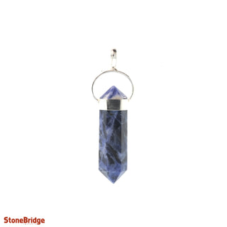Sodalite Double Terminated - 925 Silver Pendant from The Rock Space