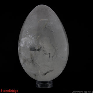 Clear Quartz Egg #5 - 201g to 300g from The Rock Space