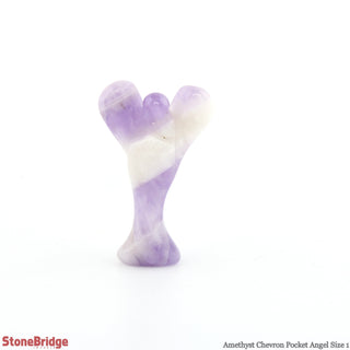 Amethyst Chevron Angel PK#1 - 2g to 10g from The Rock Space