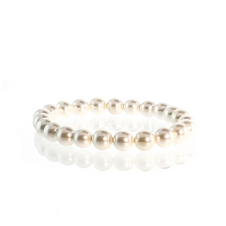 Shell Round Bracelet - 8mm from The Rock Space