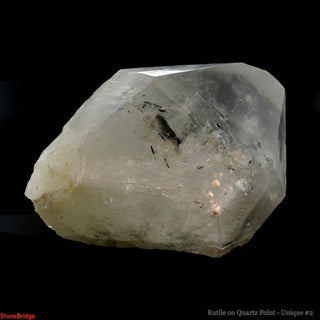 Rutile on Quartz Point U#2 - 6 1/4" from The Rock Space
