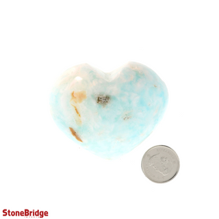 Blue Calcite Heart #6 from The Rock Space
