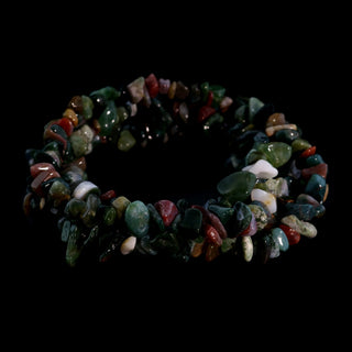 Agate India Chip Strands - 5mm to 8mm from The Rock Space