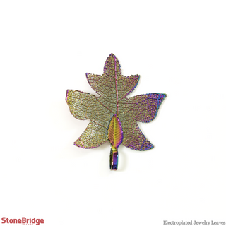 Electroplated Jewelry Leaves - Type #8 - Rainbow from The Rock Space