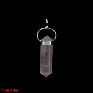 Rose Quartz Double Terminated - 925 Silver Pendant from The Rock Space