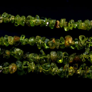 Peridot Chip Strands - 5mm to 8mm from The Rock Space