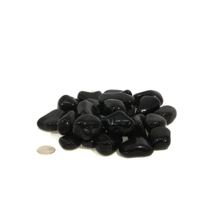 Black Obsidian Tumbled Stones from The Rock Space