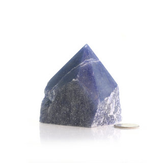 Blue Aventurine Cut Base, Polished Point Tower #2 from The Rock Space