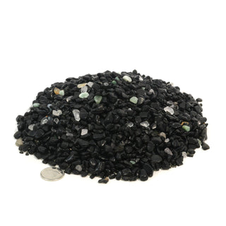 Obsidian Black Tumbled - Assorted Tiny from The Rock Space