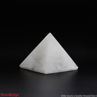 Milky Quartz A Pyramid LG1 from The Rock Space