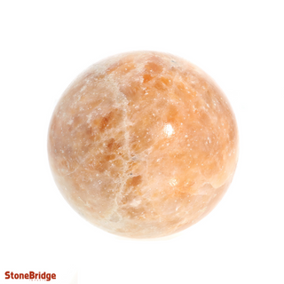 Orange Calcite Sphere from The Rock Space