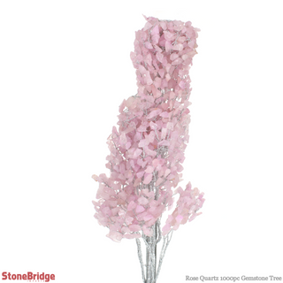 Quartz (Rose Coloured) - 1000pc Gemstone Tree from The Rock Space