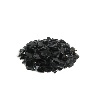 Obsidian Black Chips - 500g from The Rock Space