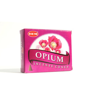 Opium Hem Incense Cones - 10 Pack from The Rock Space