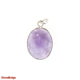 Amethyst Cabochon - 925 Silver Pendant from The Rock Space