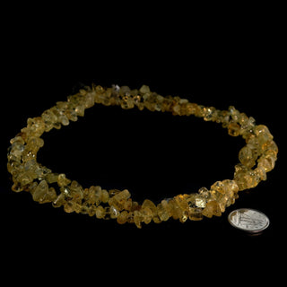 Citrine Chip Strands - 5mm to 8mm from The Rock Space