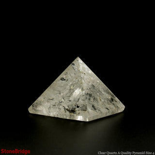 Clear Quartz A Pyramid #4 - 2" to 2 1/4" from The Rock Space