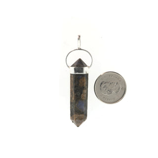 Rhyolite Double Terminated - 925 Silver Pendant from The Rock Space
