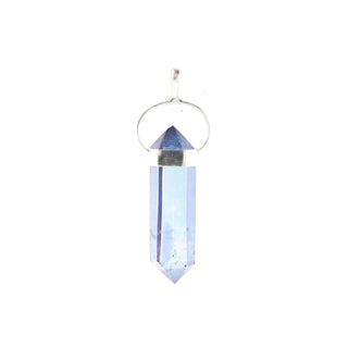 Lavender Aura Double Terminated - 925 Silver Pendant from The Rock Space