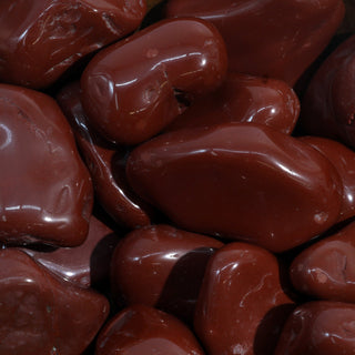 Red Jasper Tumbled Stones - Brazil from The Rock Space