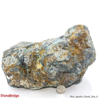 Apatite Blue Boulder #6 from The Rock Space