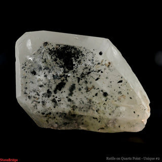 Rutile on Quartz Point U#2 - 6 1/4" from The Rock Space