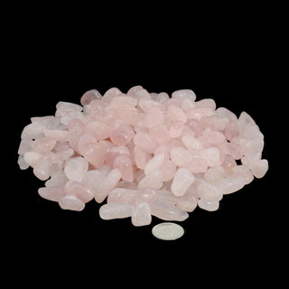 Rose Quartz E Tumbled Stones - Brazil    from Stonebridge Imports