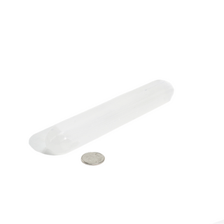 Selenite Rounded Massage Wand - 7" from The Rock Space