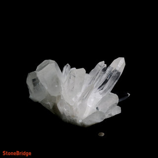 Lemurian Quartz Cluster U#2 - Super Clear - 19lbs 13" from The Rock Space