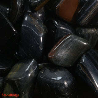 Tiger Eye Blue Tumbled Stones from The Rock Space