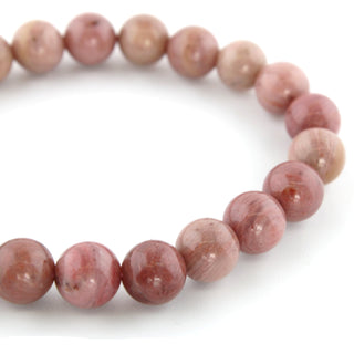 Rhodonite Bead Bracelet from The Rock Space