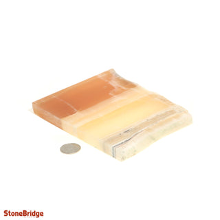 Calcite Honey Slices #5 from The Rock Space